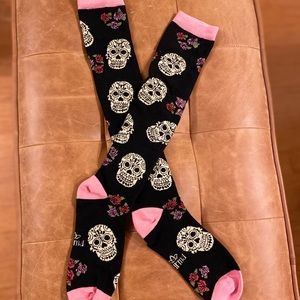 Sugar skull socks